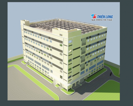 Việt Thanh thiết kế và thi công hệ thống dự ứng lực của dự án Nhà máy Bút bi Thiên Long