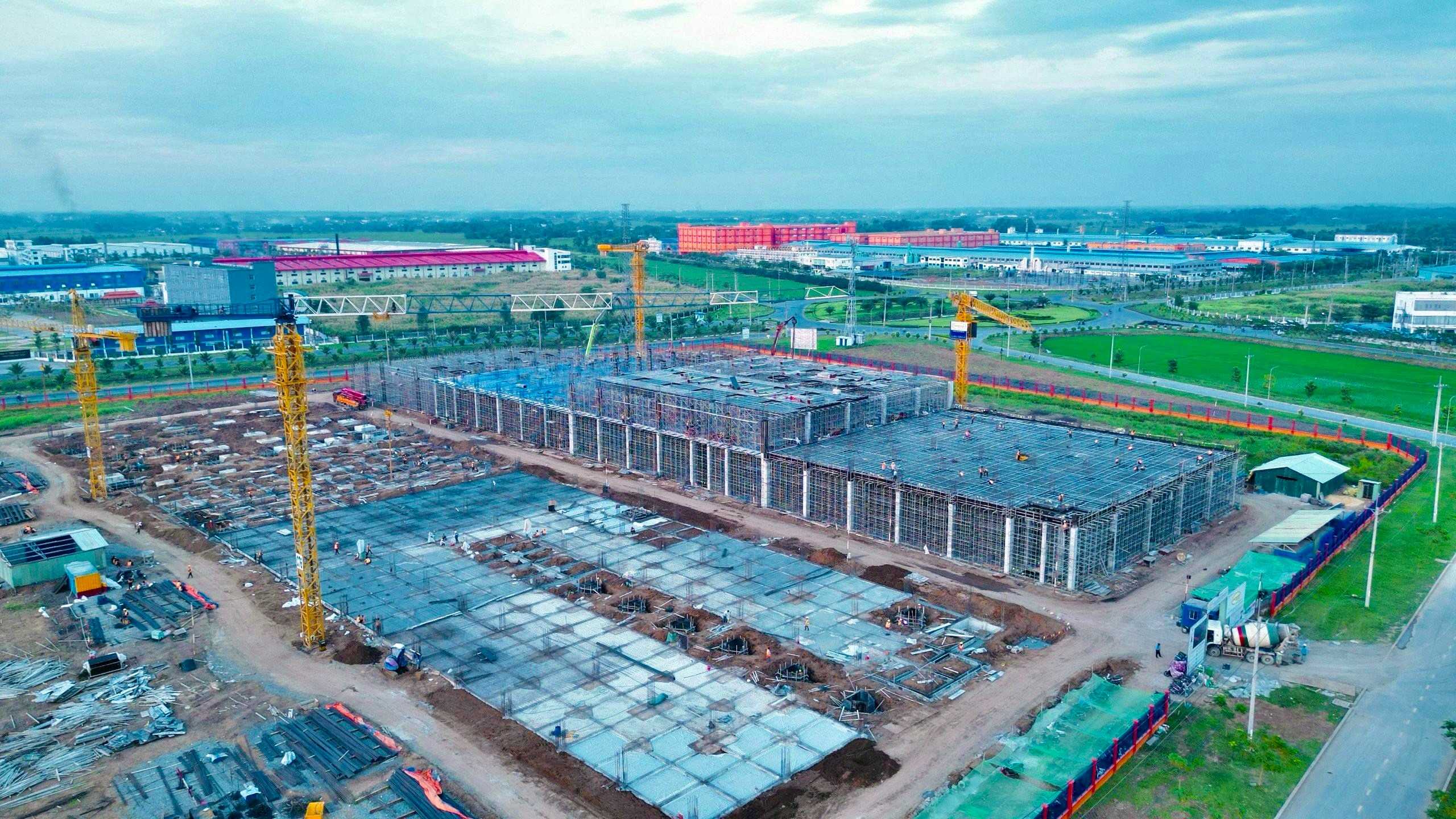 TIẾN ĐỘ DỰ ÁN NHÀ MÁY SẢN XUẤT SẢN PHẨM NHỰA NINGBO CHANGYA